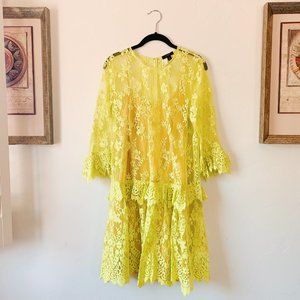 NWT j crew 3/4 sleeve dress lace, size 4